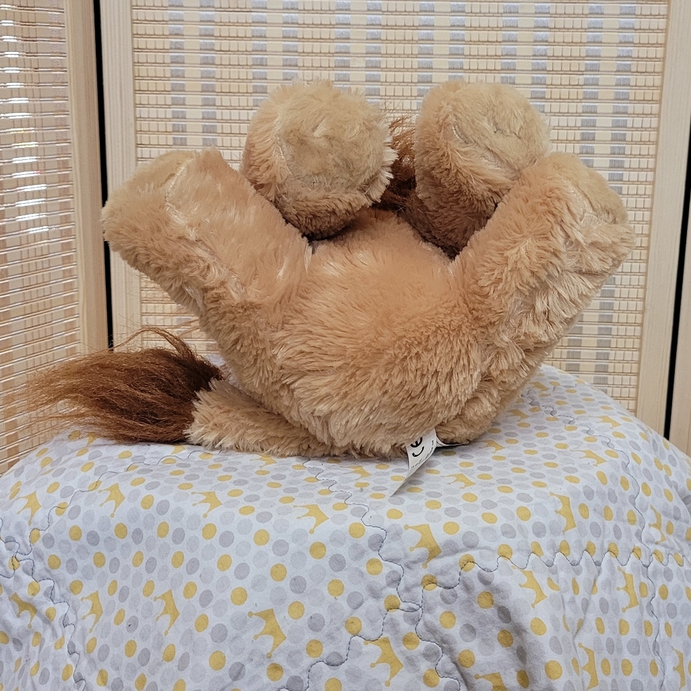 Aurora Destination Nation Lion Plush Stuffed Animal Toy Tall Fuzzy Mane - Picture 11 of 12